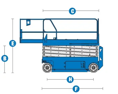 фото Ножничные электрические подъемники Genie GS-2632 в аренду