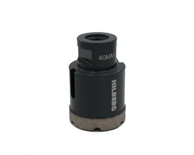 фото Коронка алмазная 40 мм с воском Super Hard, Hilberg