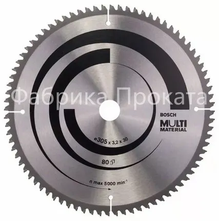 Фото №0 Пильный диск Multi Material 305x30мм Bosch Bosch 2608640452