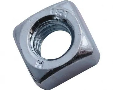 фото Гайки квадратные оцинкованные (КНР), DIN 562 М12, 100 шт.