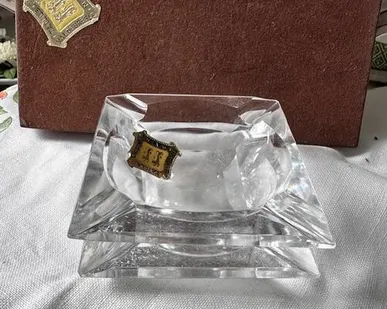 фото Набор персональных пепельниц Val de Bresle хрусталь Франция