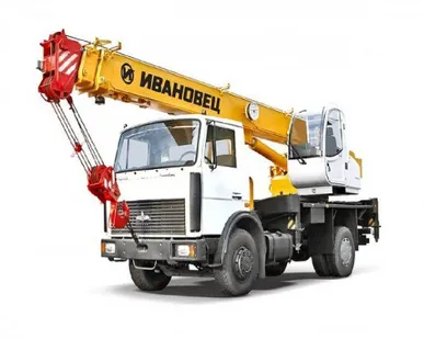 фото Автокран Ивановец 14т вылет стрелы 14м
