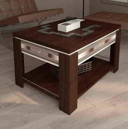 Фото №0 Журнальный стол-трансформер Агат 24.10 Венге-Ваниль