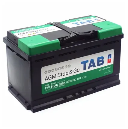 Фото №0 Аккумулятор TAB AGM 80 Ач о.п.