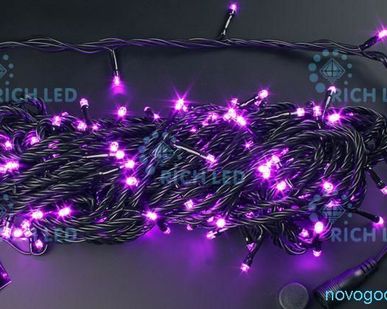 фото LED гирлянда ActivLed Нить 100 (purple)