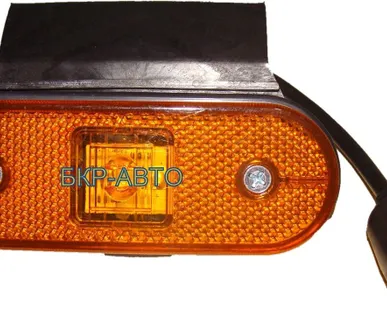 фото Указатель габарита (Маркерный) Овал SCHMITZ с кронштейном и проводом