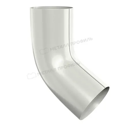 Фото №0 Колено сливное МЕТАЛЛ ПРОФИЛЬ Foramina PUR D100 Ral 9010