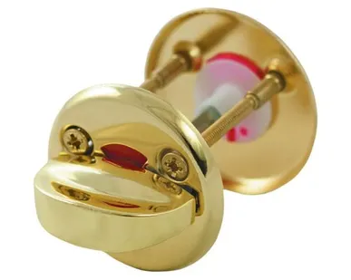 фото Завертка дверная SOLLER 0350WC золото