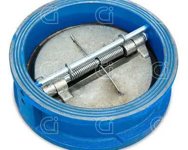 фото Клапан 300 обратный двустворчатый межфланцевый