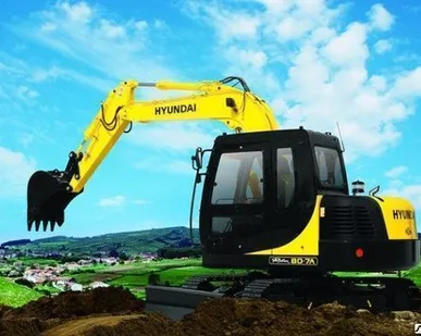 фото Запчасти на мини-экскаватор гусеничный Hyundai R80-7A