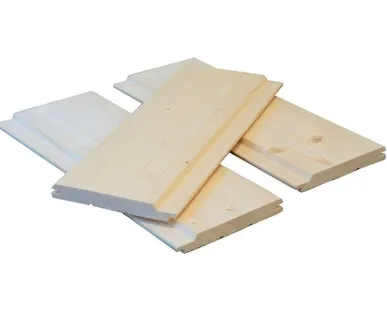 фото Вагонка (из хвойной древесины), не срощенная 12,5*90*6000 сорт АВ