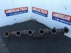 Фото №0 3 детали выпускного коллектора центральная деталь № 156-0223, обе концевые детали № 127-3467 для двигателя caterpillar 3126