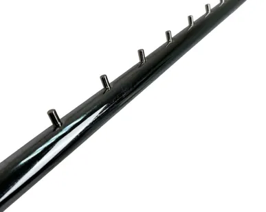 фото Вешало наклонное с 20-ю штырьками, 1200Lx1620Hx500D хром