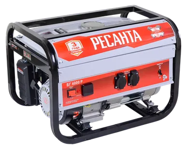 фото Электрогенератор Ресанта БГ 4000 Р
