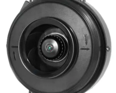 фото Канальный центробежный вентилятор Hon&Guan HEE-100P бесшумный из полипропилена