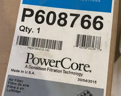 фото P608766 Фильтр воздушный наружный CAT 414E, 416E, 420D, 420E, 428D 428E