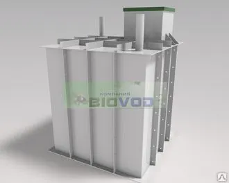фото Погреб пластиковый прямоугольный BioVod "Олимп" 1,5x1,5x2 м