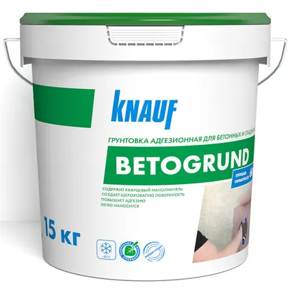 Фото №0 Грунтовка Бетогрунд Кнауф 15 кг