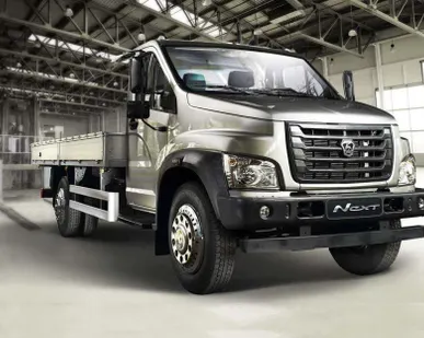 фото ГАЗон NEXT (Бортовой) Дизельный, тент-каркас, груз-ть: 5тонн