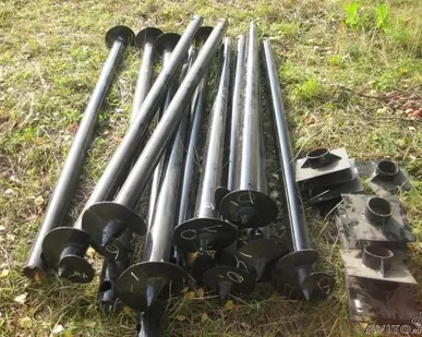 фото Сваи винтовые