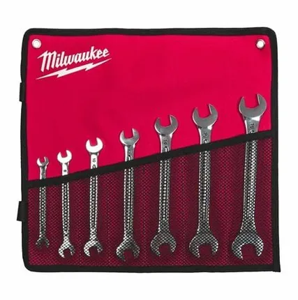 Фото №0 Набор ключей рожковых Milwaukee Double Open End Spanner Set 7шт