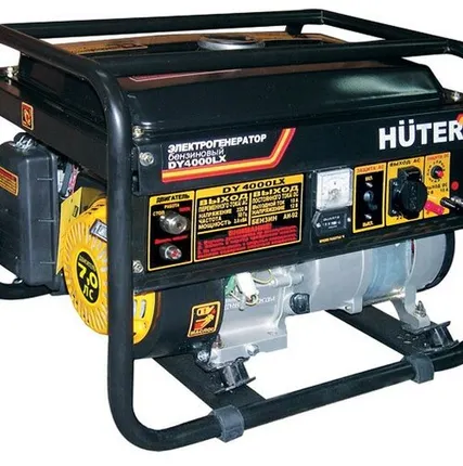 Фото №0 Huter Портативный бензогенератор HUTER DY4000LX