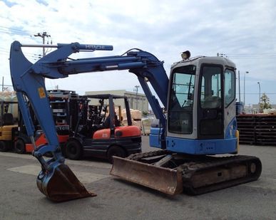 фото Аренда гусеничного экскаватора HITACHI 55