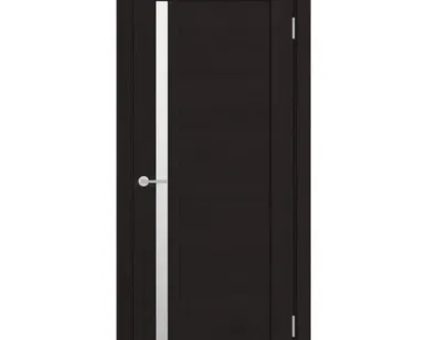 фото дверь межкомнатная со стеклом бизнес парк profile, лиственница темная, 700*2000мм.