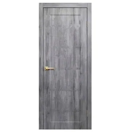Фото №0 Дверь межкомнатная S02 (Skin Doors) глухая, микрофлекс, Дуб Стоунвуд 2000х800мм