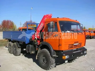 Фото №0 КМУ FASSI F110A.0.22 на шасси КАМАЗ-43118-1999