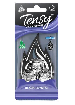 Фото №0 Ароматизатор TENSY Flame картон Черный лед TA-55