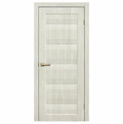 Фото №0 Дверь межкомнатная S02 (Skin Doors) глухая, микрофлекс, Бьянко 2000х800мм