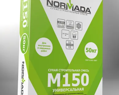 фото Сухая смесь  М150 универсальная NORMADA ( 50 кг)