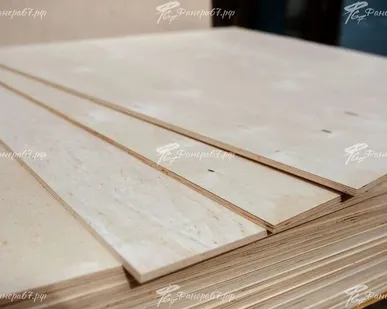 фото Фанера ФК 9мм сорт 4/4 1525х1525 НШ