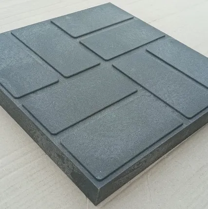 Фото №0 ПП Плитка 8 кирпичей "брусчатка" - серый