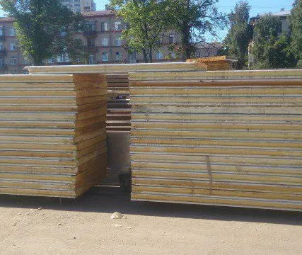 Фото №0 Сэндвич-панель Б/У 5000 м2