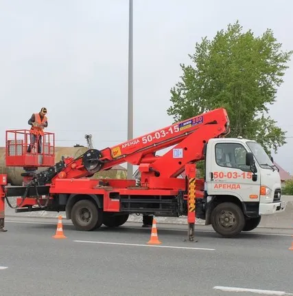 Фото №0 Услуги автовышки 24м