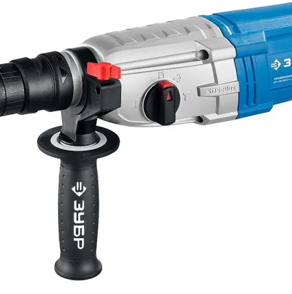 Фото №1 Перфоратор Зубр ЗП-28-800 КМ, 800 Вт, 3.2 Дж, 3 режиа, SDS Plus + БЗП, кейс