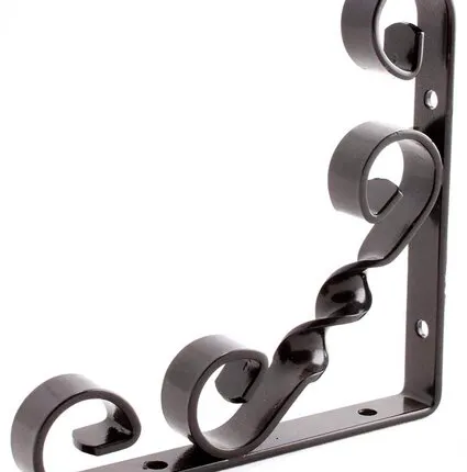 Фото №0 Кронштейн декор. черный 150*150