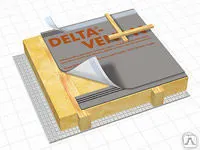 Фото №0 Диффузионная мембрана DELTA VENT N PLUS 1,5х50 м (75 кв.м.)