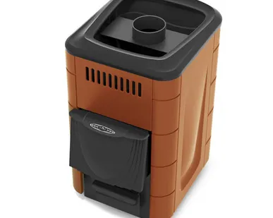 фото печь банная ТМФ Компакт 2017 Carbon ДА КТК терракота