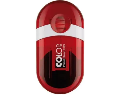 фото Печати-С COLOP Pocket Stamp R30 Карманная оснастка для штампа диам. 30мм (Рубин, Синий)