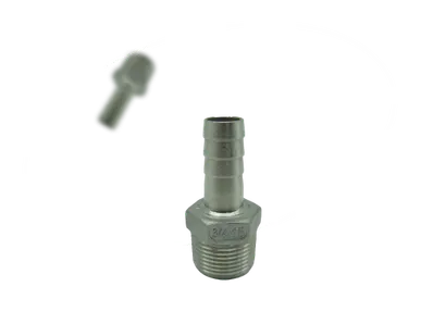 фото Штуцер шланговый нр 1 1/4"х25мм AISI304