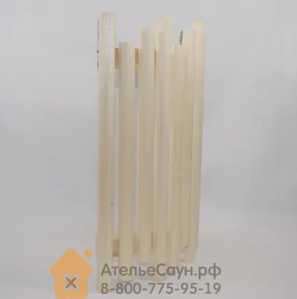 Фото №3 Абажур для бани и сауны АЛ-02 (угловой, из липы)