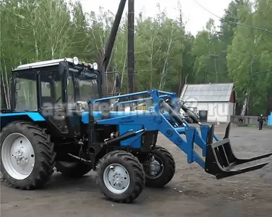 фото Погрузчик фронтальный пку-08 (кун) мтз, Т-40, юмз