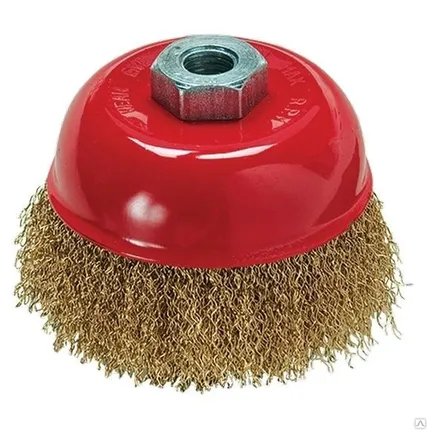 Фото №0 Щетка для УШМ, 65,75,100,125,150 М14, "чашка"