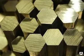 Фото №0 Латунный шестигранник