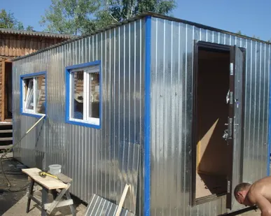 фото Блок-контейнер строительный 4*2,45