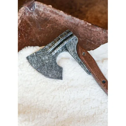 Фото №0 Кованый топор в чехле «Хай-тек»