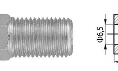 фото Штуцер тормозной трубки 170